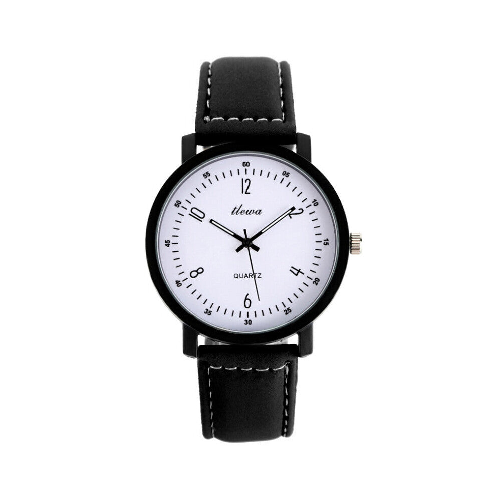 Retro Ladies Quartz Clock Dress Wristwatches Casual Frosted Leather Belt Women Watches Big Dial Reloj Muje Montre Femme