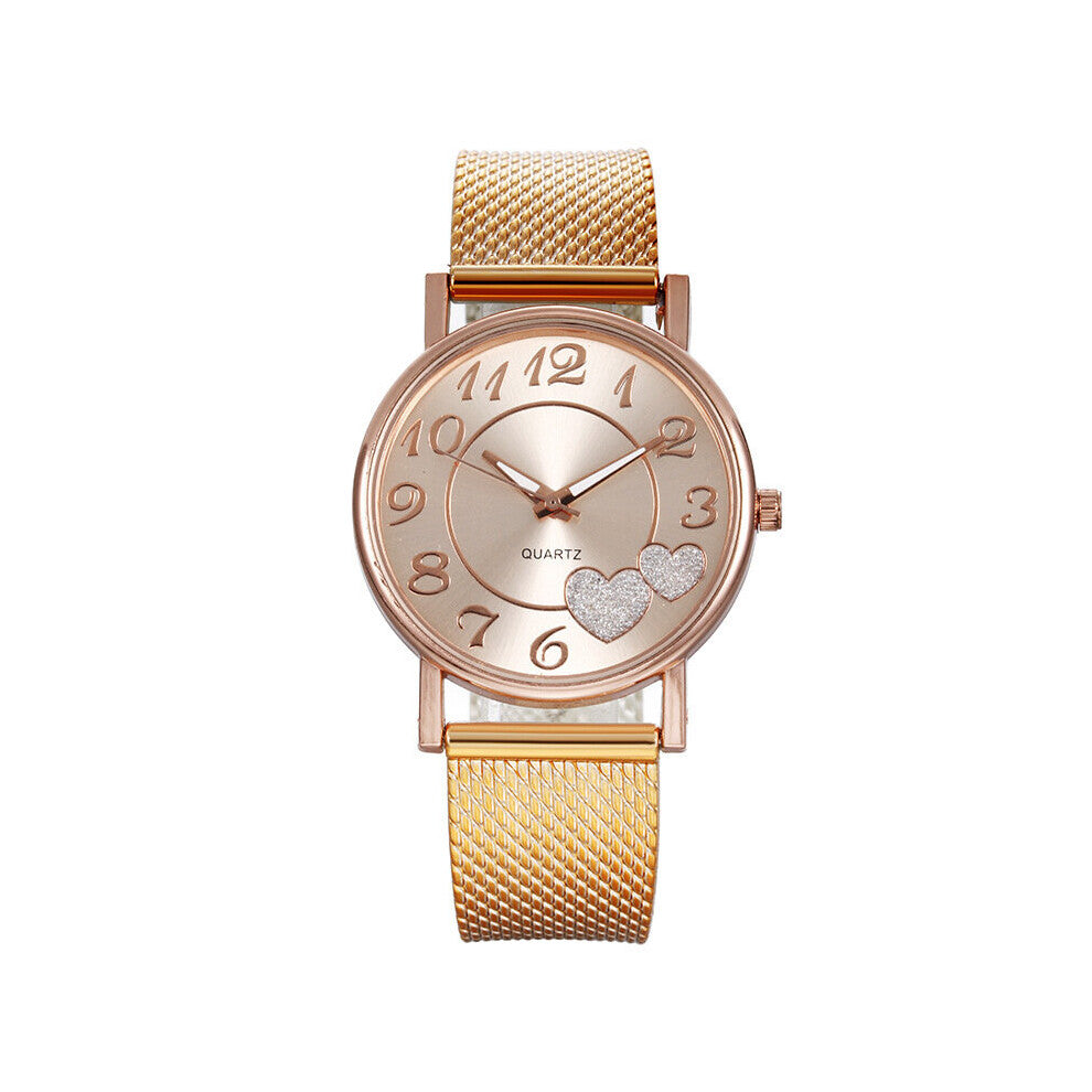 Love Heart Women Watches Casual Ladies Dress Quartz Watch Quartz Women Gift Clocks Reloj