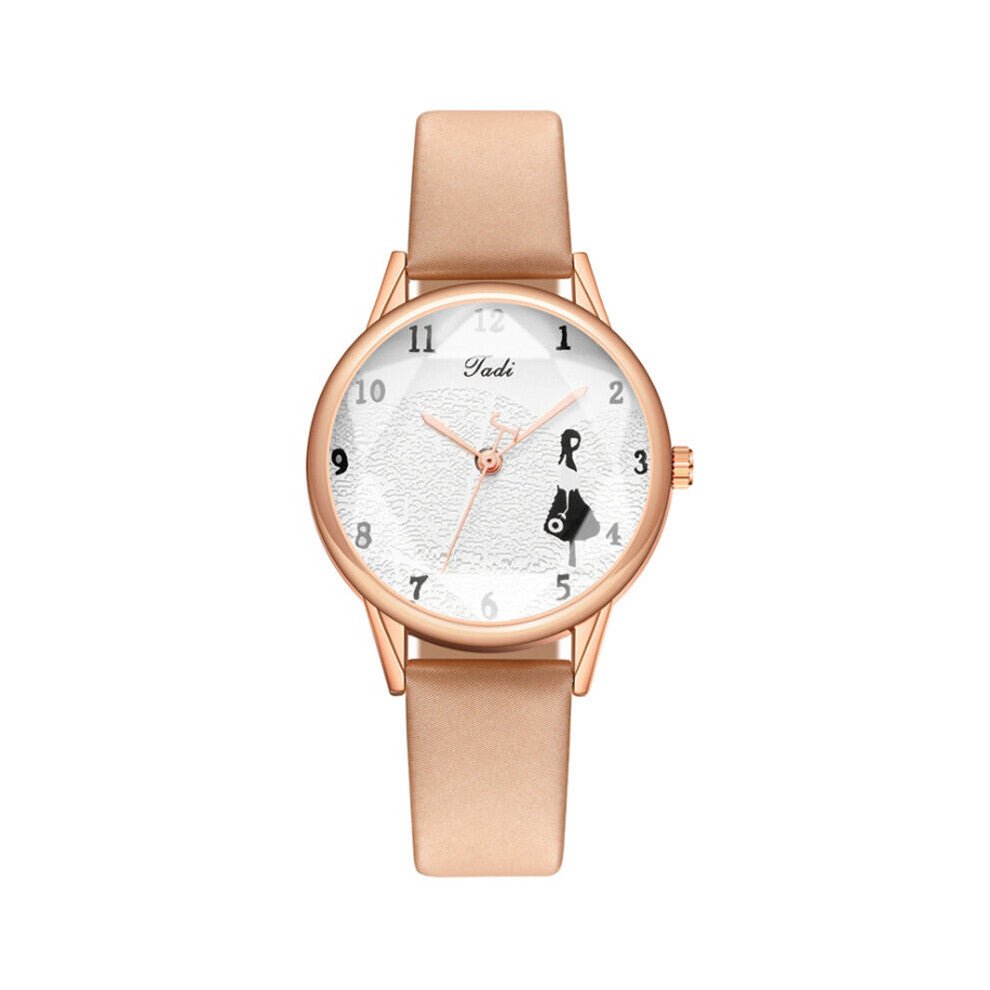 Watch Women Delicate Small Dial Analog Quartz Leather Band Women's Watches Women Dress Clock