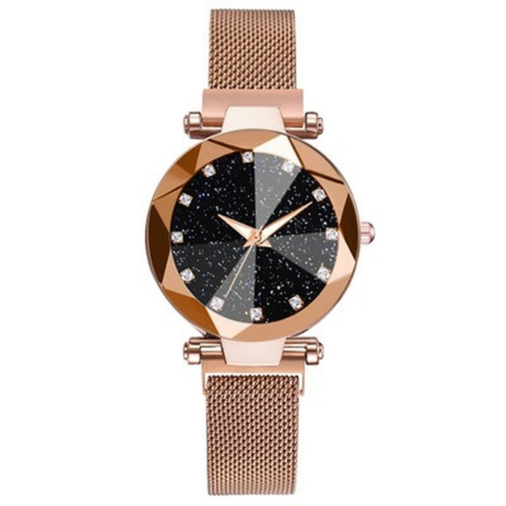 Ladies Magnetic Starry Sky Clock Women Watches Diamond Female Quartz Wrist Watches Relogio Feminino Women's Watch