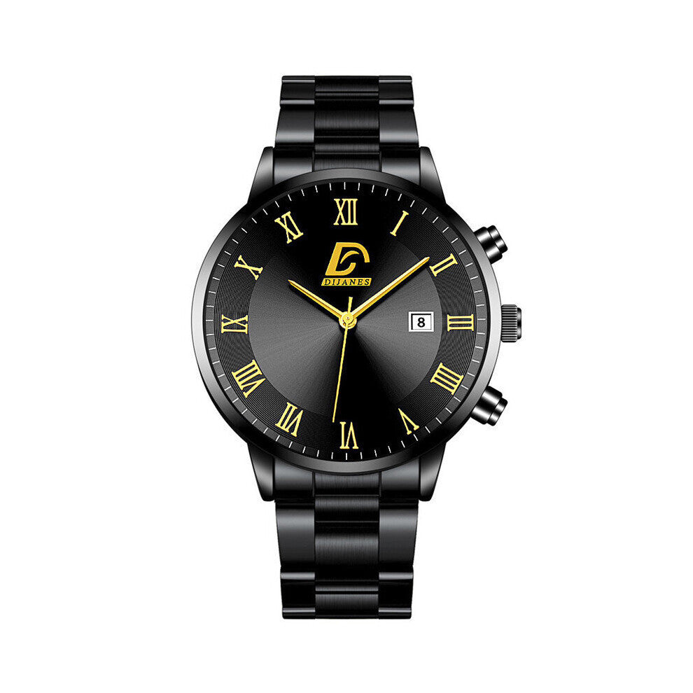 Mens Sports Watches Men Stainless Steel Quartz Wrist Watch for Man Business Casual Clock Male Watch ???? ???????