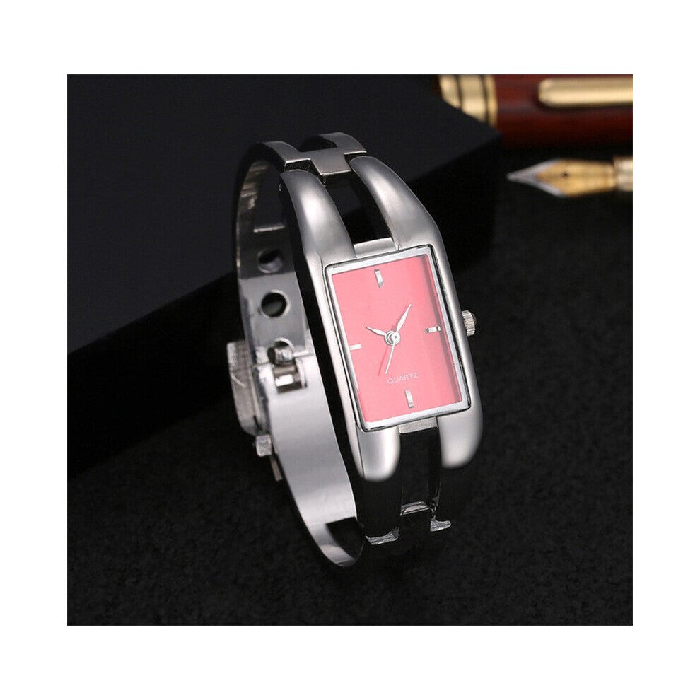Women Watch Bracelet Quartz Watches Casual Slim Band Womens Bangle Watches Beauty Clock