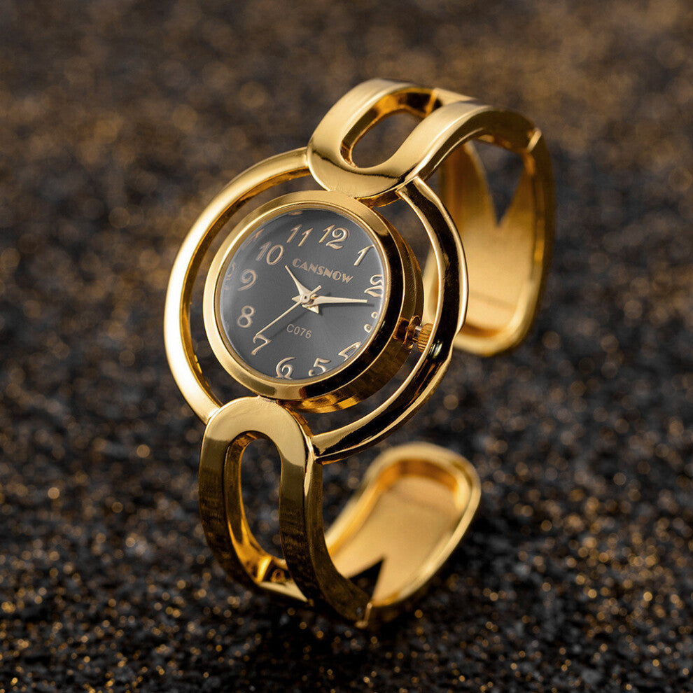 Stainless Steel Women's Wristwatch Quartz Watch for Women Ladies Bangle Watches Gift Montre Femme