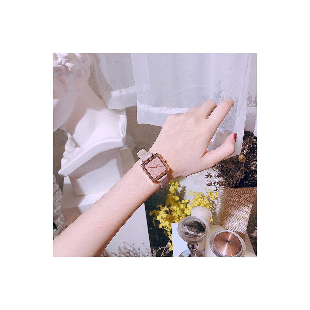 Women's Watches Ladies Watches PU Belt Square Quartz Watch Bracelet Relogio Feminino Clock Gift Montre Bayan Kol Saati