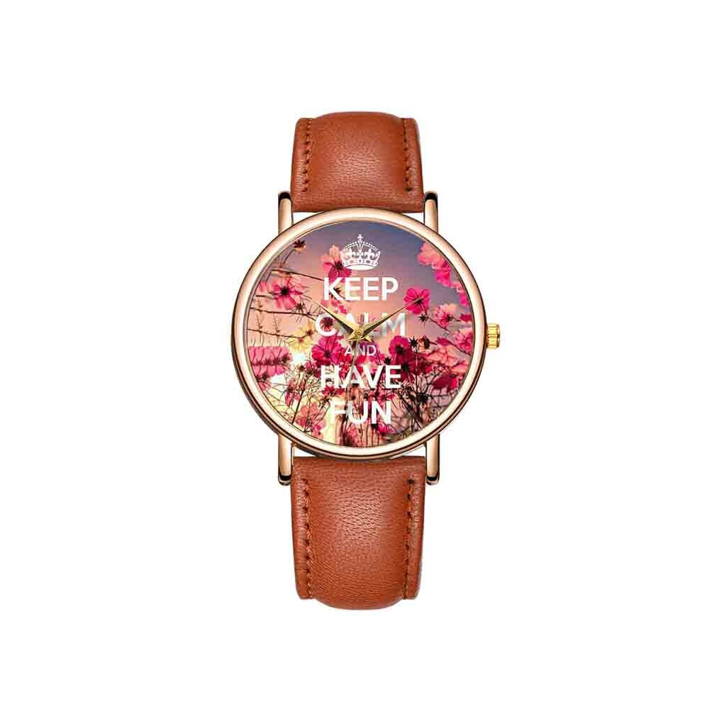 Fancy Flower Watch Women Watches Ladies Famous Female Clock Quartz Watch Wrist Relogio Feminino Montre Femme