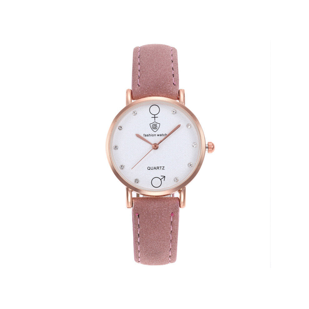 Watch Men Style Quartz Watches for female Leather Straps Unique women Quartz horloges vrouwen
