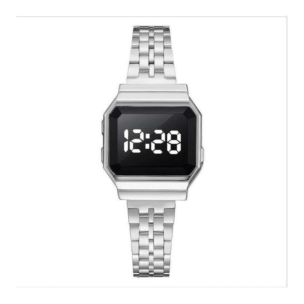 Casual Rose Silver Women Watches Electronic Digital Display Retro Style Clock Relogio Masculin Reloj