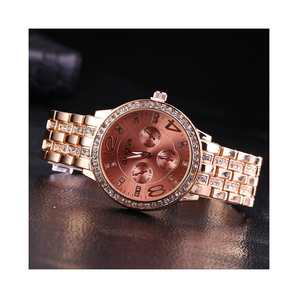 Women's-men Digital Watch Top Ladies Watches Steel Strip Watches Digital Diamonds Women Gift Mens Watch