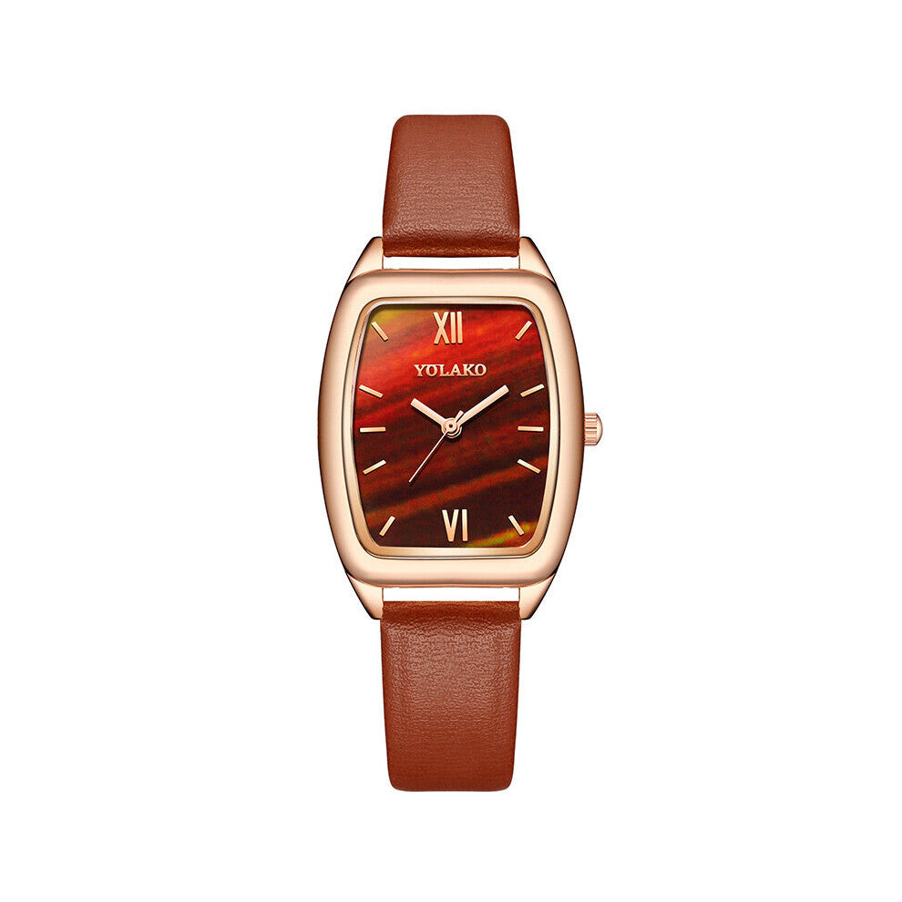 Women Bracelet Quartz Watches For Women Leather Watch Ladies Sports Dress Pink Dial Wrist Watch Clock Relogio Feminino