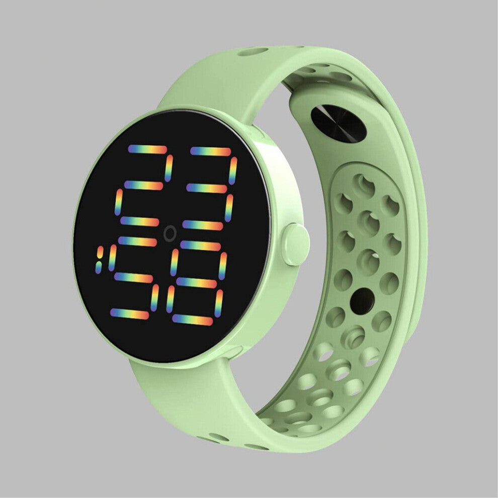 Electronic clock Lover watches Silicone Buckle Strap Watch for women wristwatch Men watch