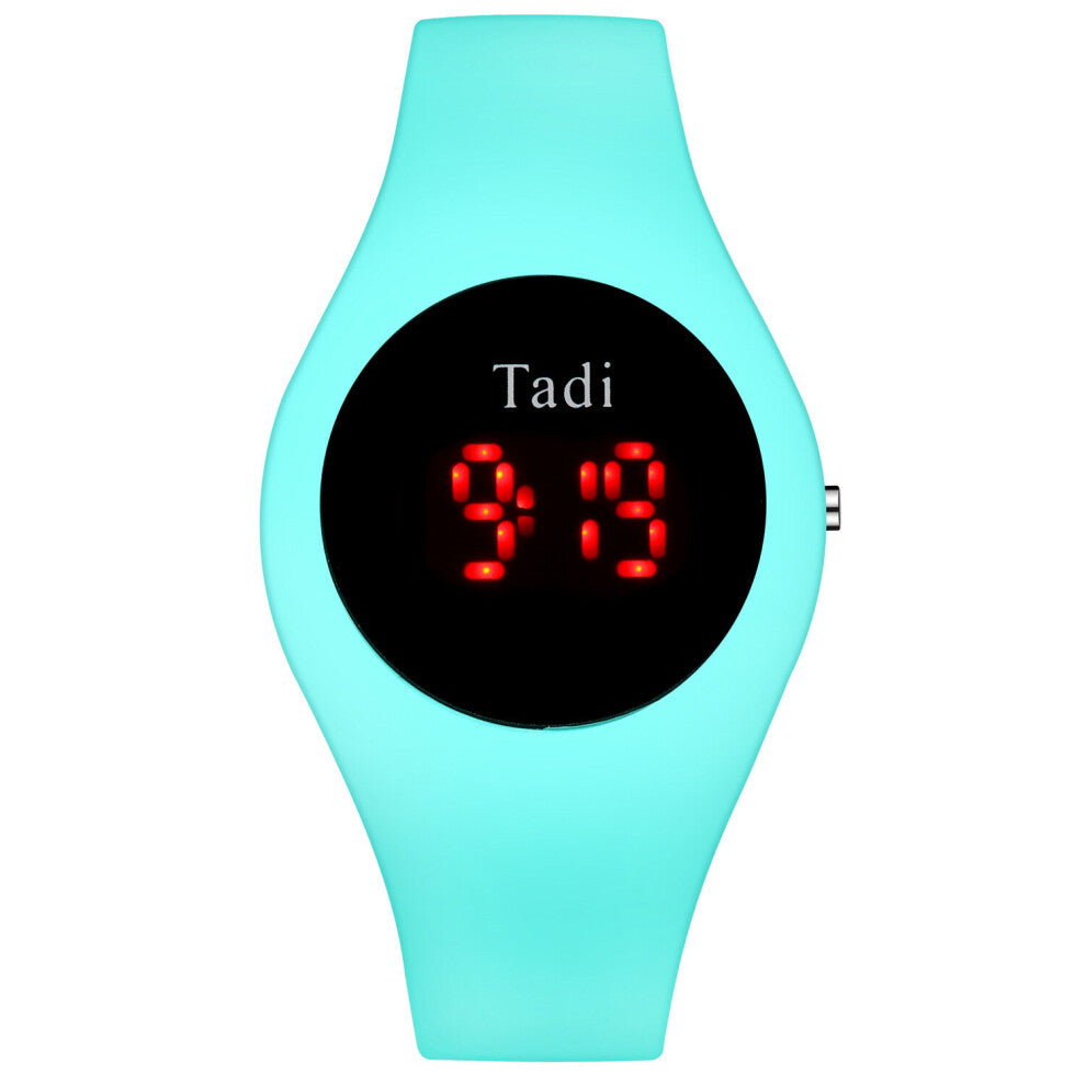 Candy Jelly Silicone Watch for Women Men Watches Students Quartz watch Sports Electronic Watch LED Digital Display
