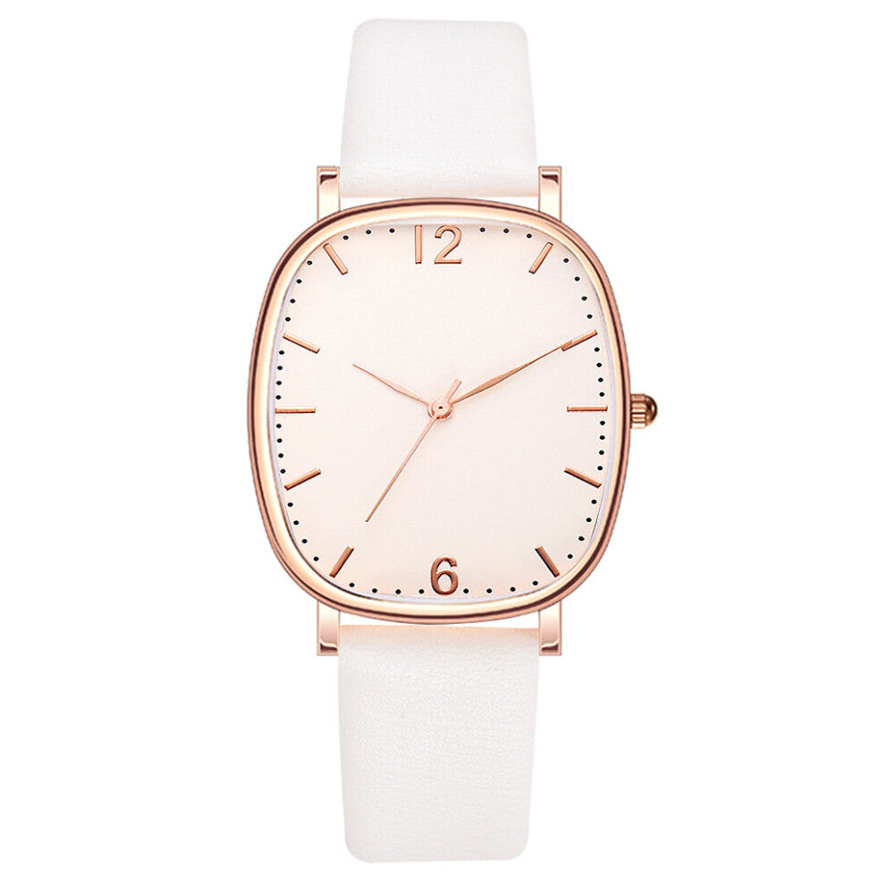 Watches Women Square Clock Casual Leather Wristwatches Gift To Girlfriend Digital Quartz Watch Zegarek Damski