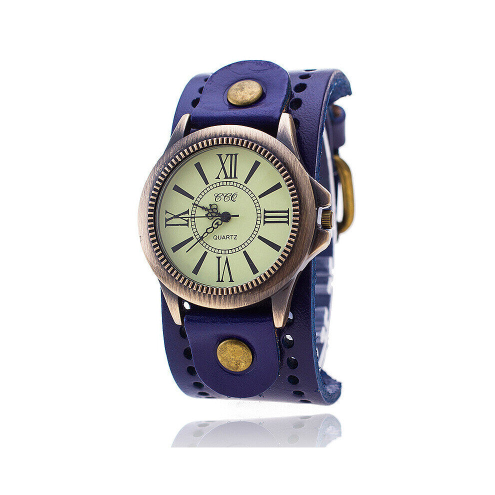 Leather Clock watch Men's Watches Women's vintage watches Business quartz wristwatches Gift Bad Mother Relogio masculino