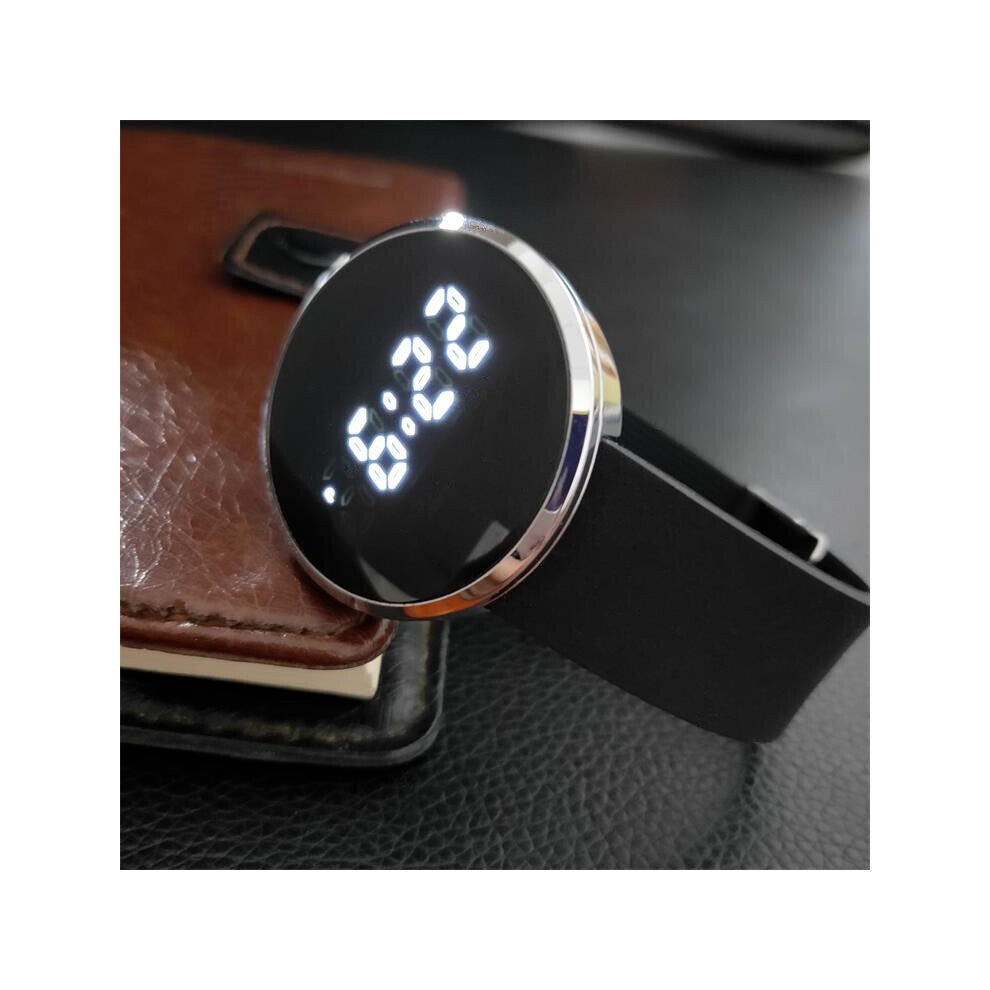 Hot Explosive LED Electronic Couple Watch Touch Screen Watch Alloy Business Men's and Women's Watches Relojes