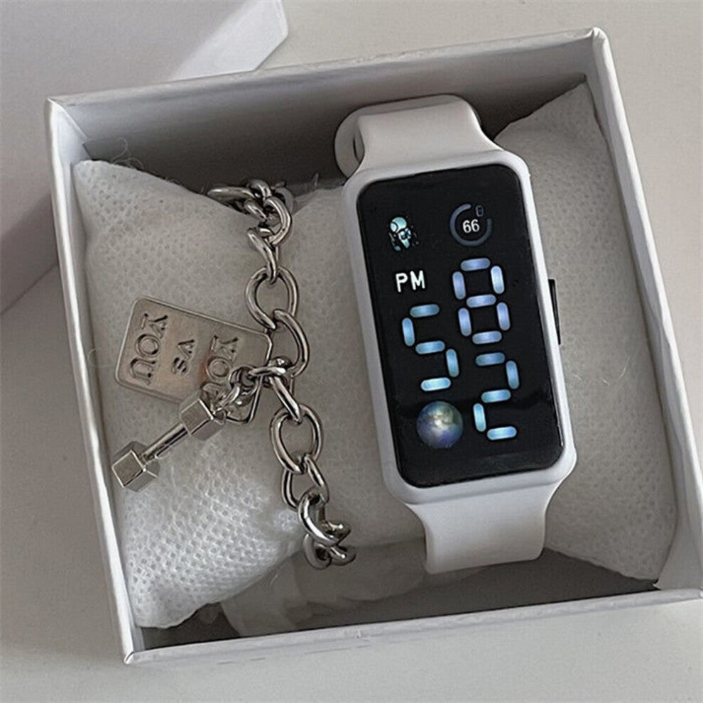 Sports Digital Wristwatches Women Ins Style Ladies Watch Womens Watches Smart Watch for Women Girls Student Clock