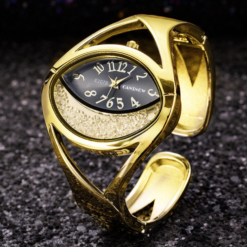 Bracelet Women Watches Top Silver Rhinestone Dial Creative Dress Wristwatch Clock Casual Gift for Women