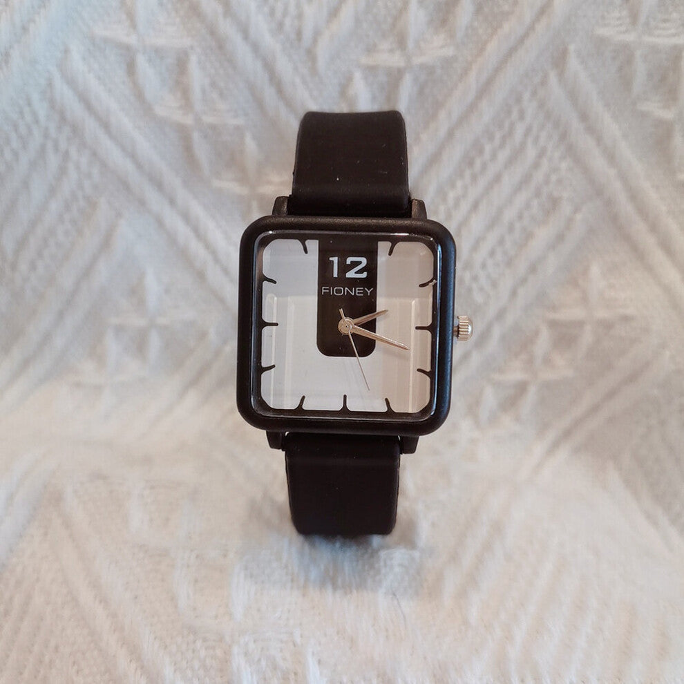Quartz Wristwatches Women Silicone Women's Watches Square Casual Ladies Watch Clock for Woman Female Gift