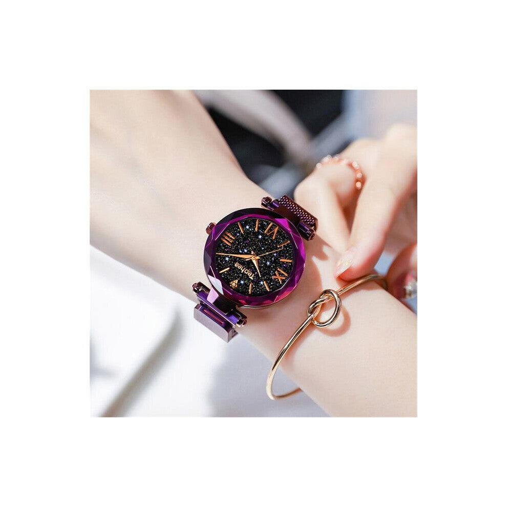 Women Watches Magnetic Starry Sky Quartz Wristwatch Ladies Wristwatch Relogio Feminino2020