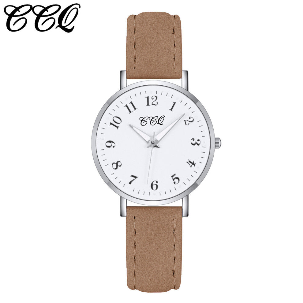Casual Leather Watch Watch Quartz Strap Ladies Women's Watch Watches for Woman