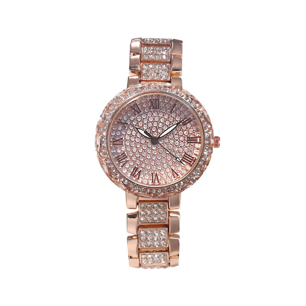 Full Diamond Crystal Women's Watches Women Rhinestone Watches Women Rose Ladies Watches Female Quartz Watch