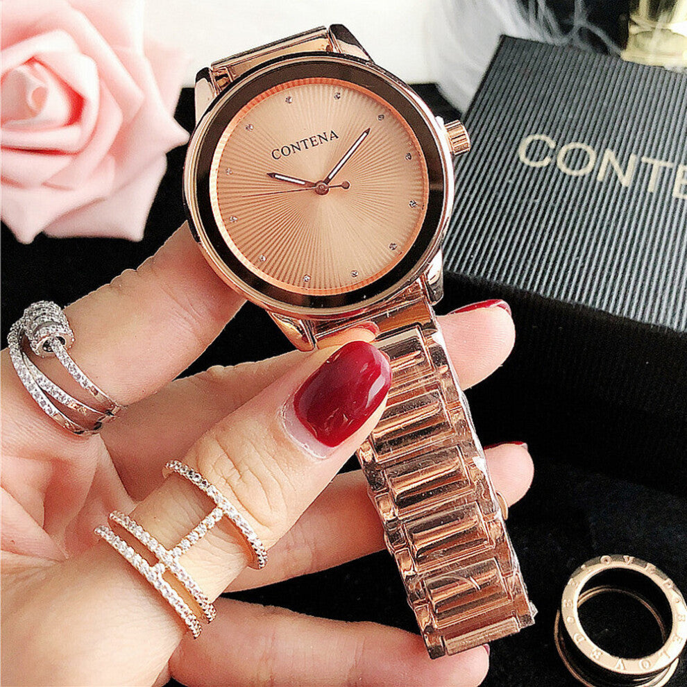 Rose Watch Women Watches Ladies Stainless steel Women's Bracelet Watches Female Clock Relogio Feminino Montre Femme