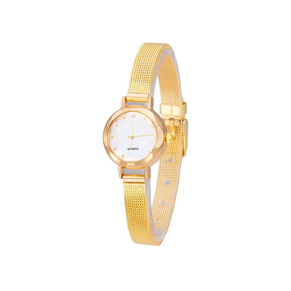 Watch for Women Stylish Women Quartz Watch Silver Belt Mesh Strap Waterproof Ladies Watches Relogio Feminino