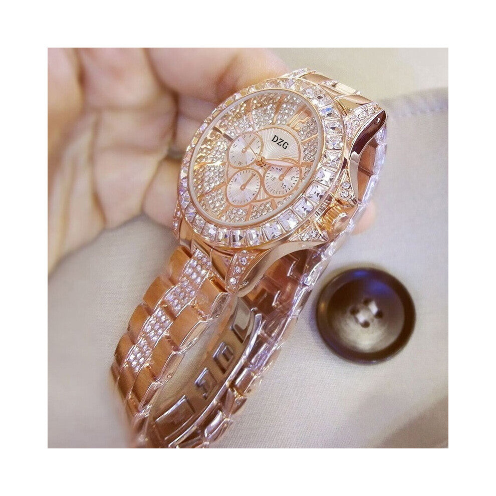 Top Women Watch with Diamond Watch Ladies Ladies Casual Women's Bracelet Crystal Watches