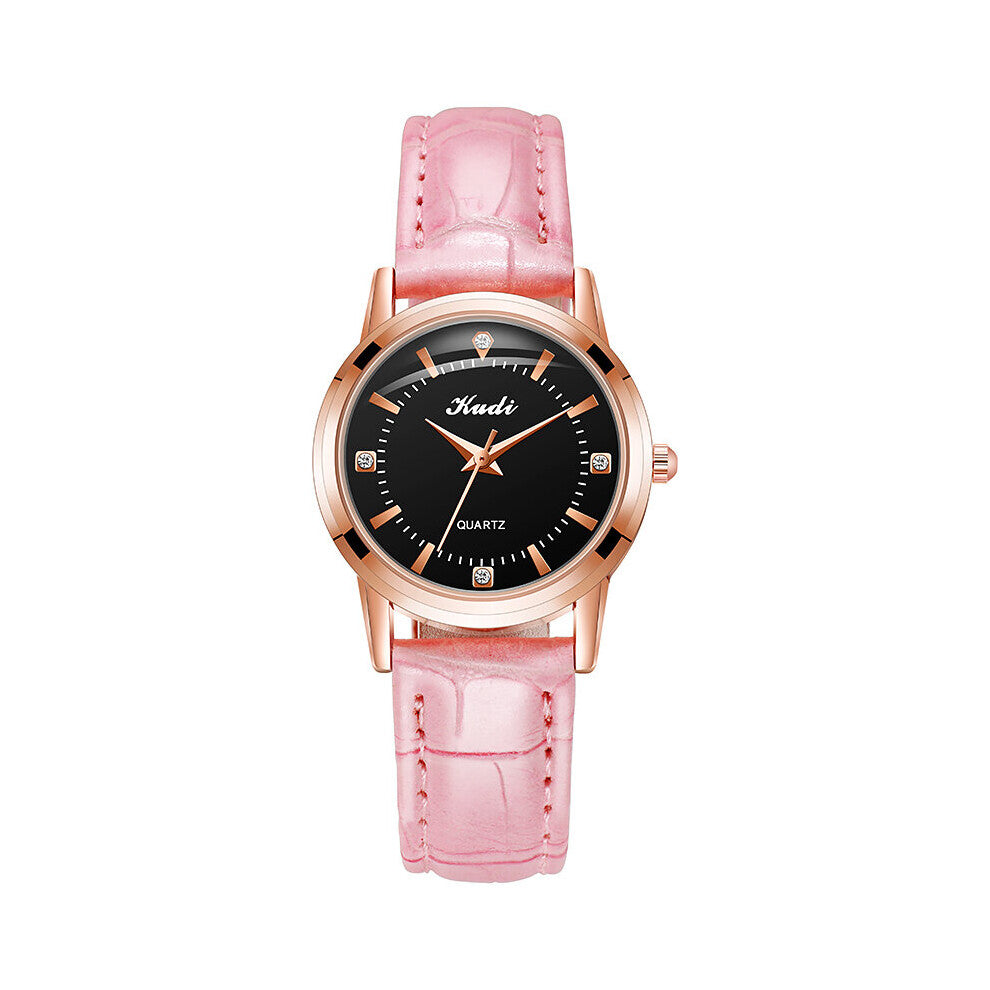 Waterproof Watch for Women Rhinestone Diamond Leather Belt Bracelet Quartz Watches Ladies Wristwatches