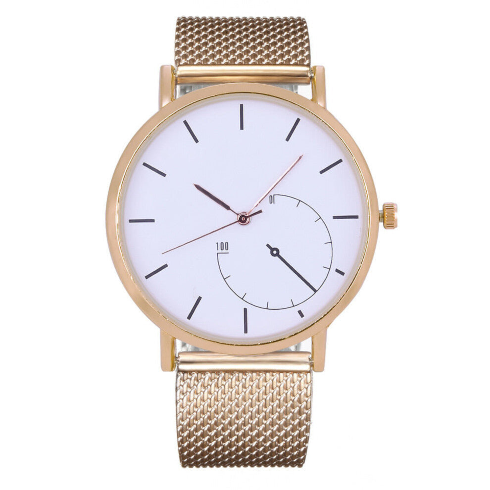 Watches Women Style Stainless Steel Mesh Strap Watch Quartz Watch Female Ladies watch for girls wedding