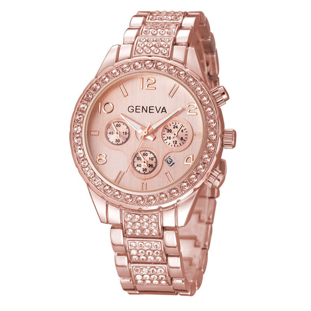 Women Watch Diamond Ladies Top Casual Women's Bracelet Crystal Watches Relogio Feminino