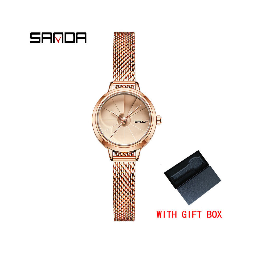 Women Watches Leather Rose Dress Female Clock Women Watches Ladies Watches