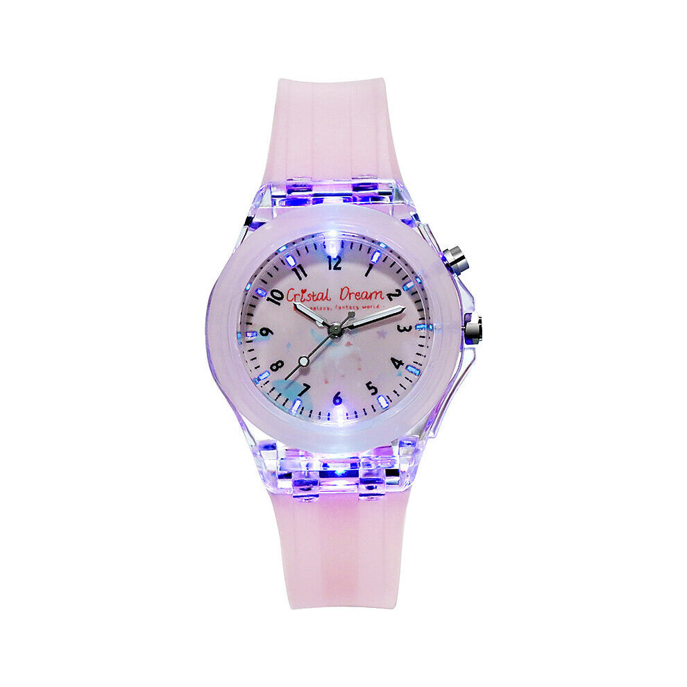 Sport Kid Watches for Girls Boys Gift Personality Clock Easy Read Children Silicone Flash Quartz Wristwatches Reloj Infantil