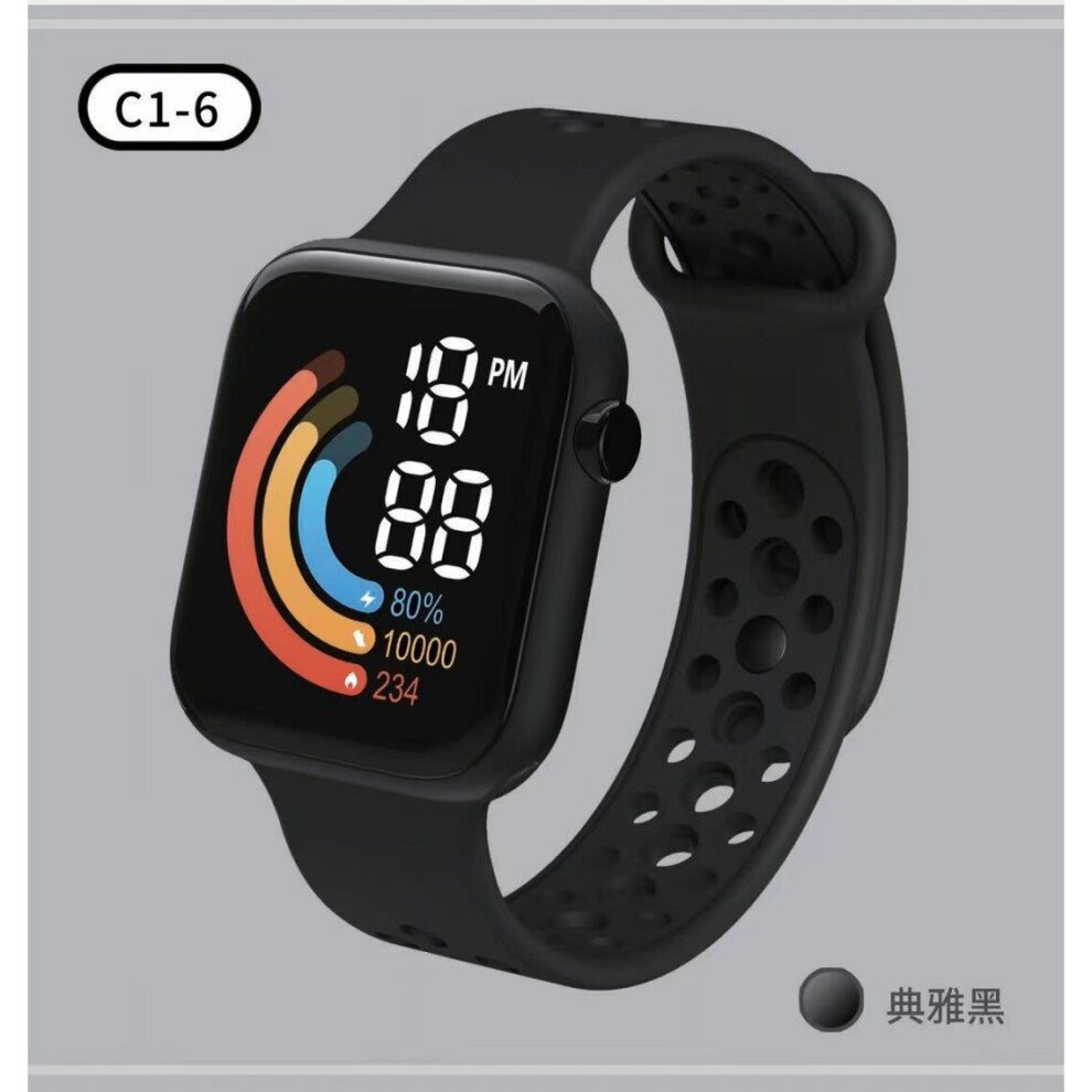 Children Watch LED Digital Watch for Kids Boy Girl Sport Silicone Strap Electronic Wristwatch relogio infantil