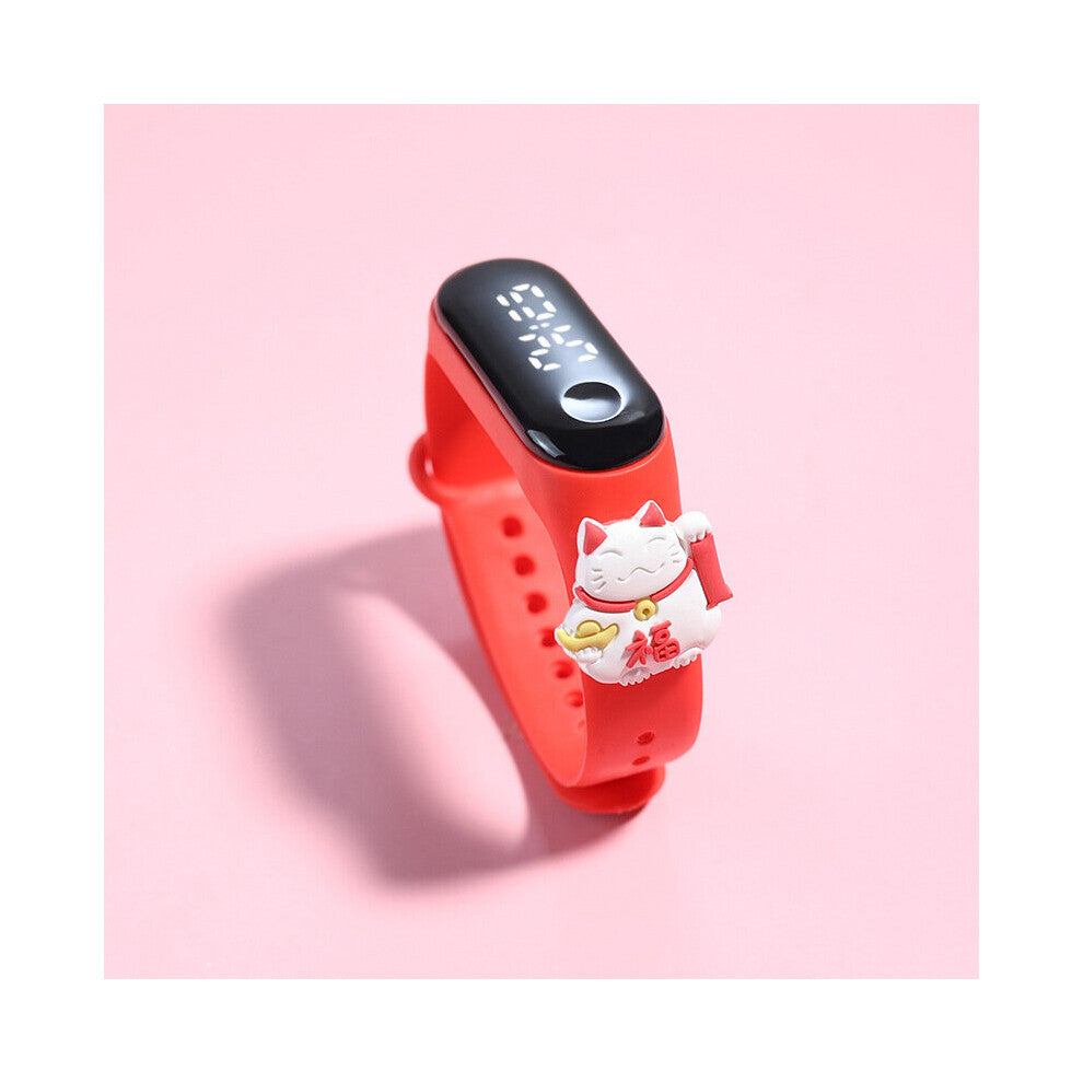 3D Cartoon LED Children Watches For Girl Silicone Strap Sport Bracelet Digital Clock Kids Watch Women School Gift reloj infantil