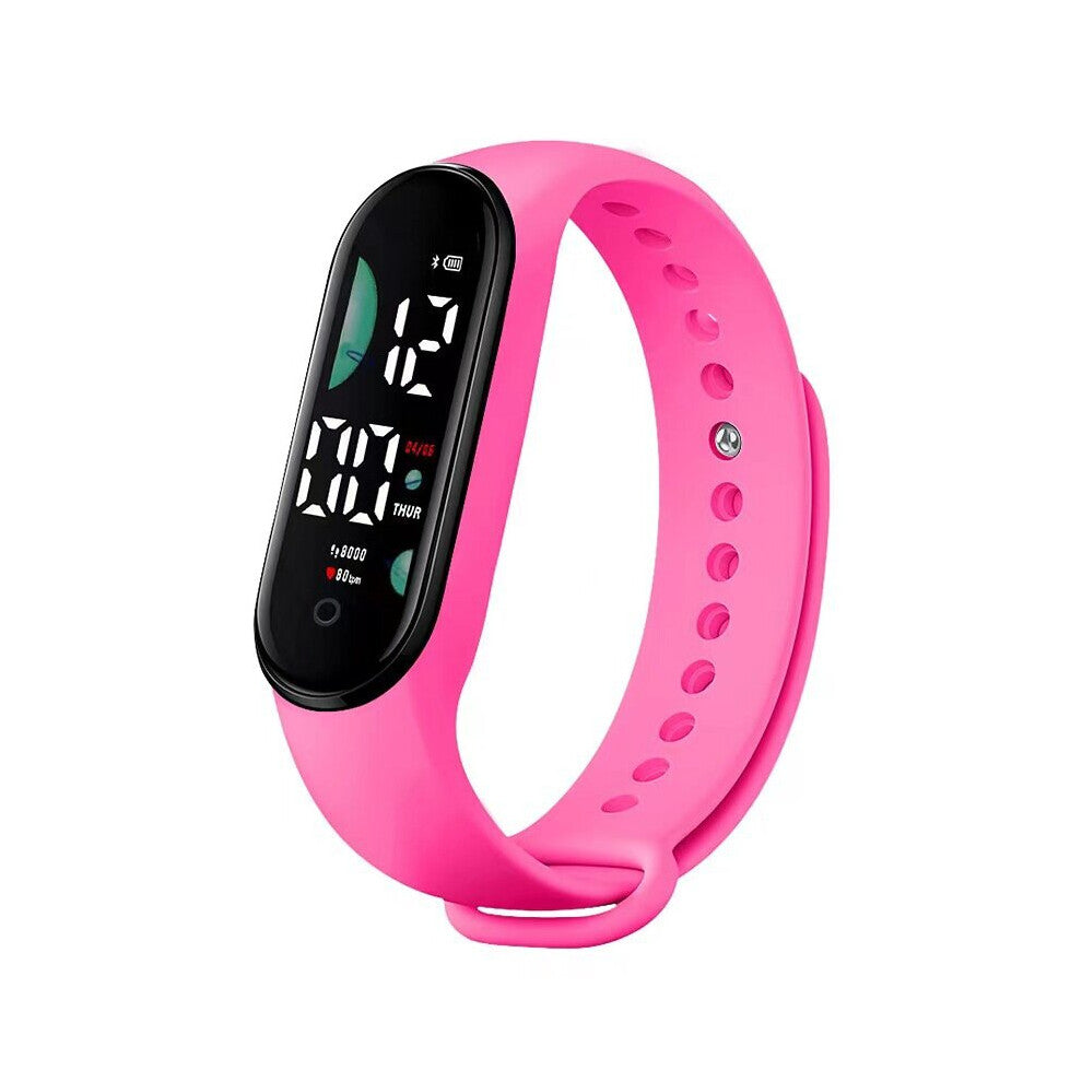 Student Waterproof Sport Electronics Watch Kids Children Watches Birthday Gift For Boy Girls LED Digital Silicone Watch