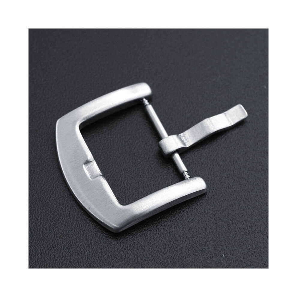 3pcs-set 18mm 20mm 22mm 24mm 26mm Watch Buckle Metal Stainless Steel Polished Brushed Watchband Strap Clasp Buckles Accessories