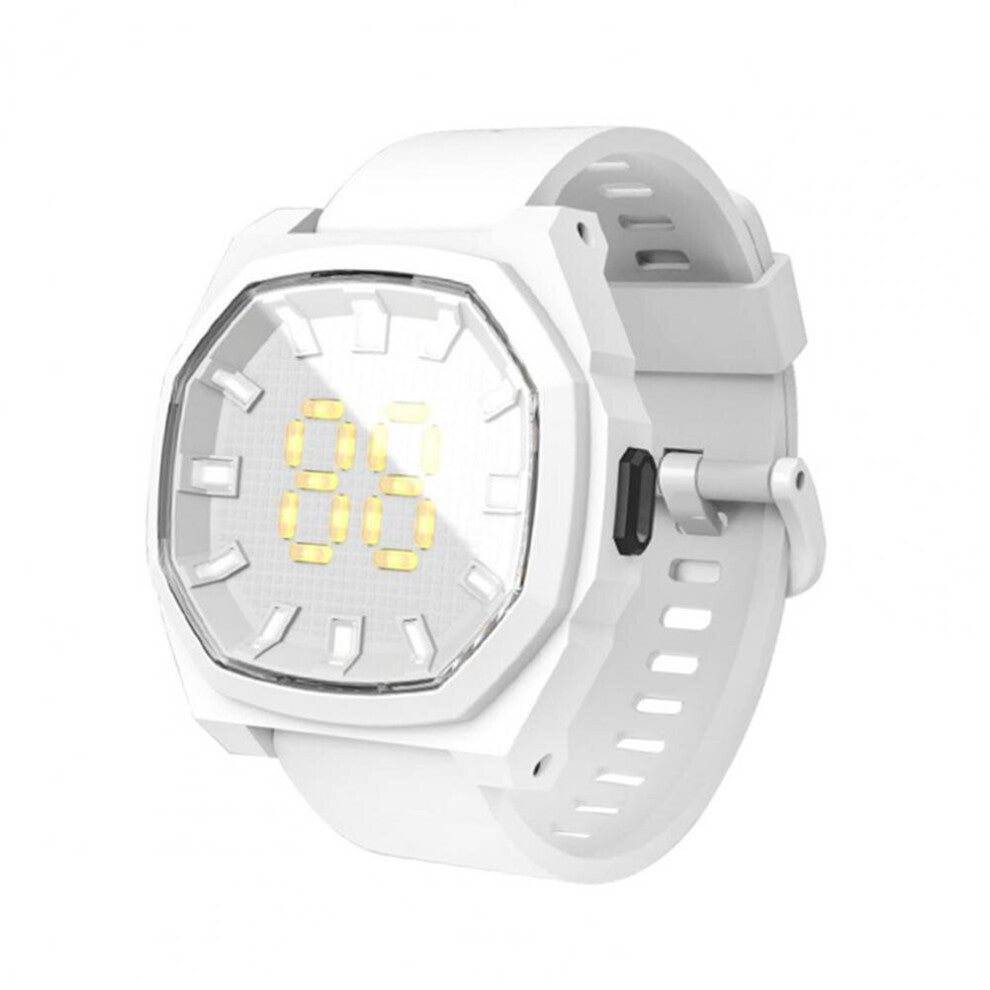 Digital Watch Useful Causual Student Rhombus LED Digital Watch Soft Wristband Accessories Sports Watch