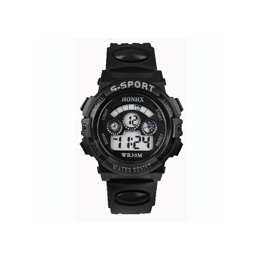 Children Digital Watch Boys Waterproof Electronics Led Sports Watch Kids Alarm Date Watch Gift Reloj Hombre Reloj Deportivo