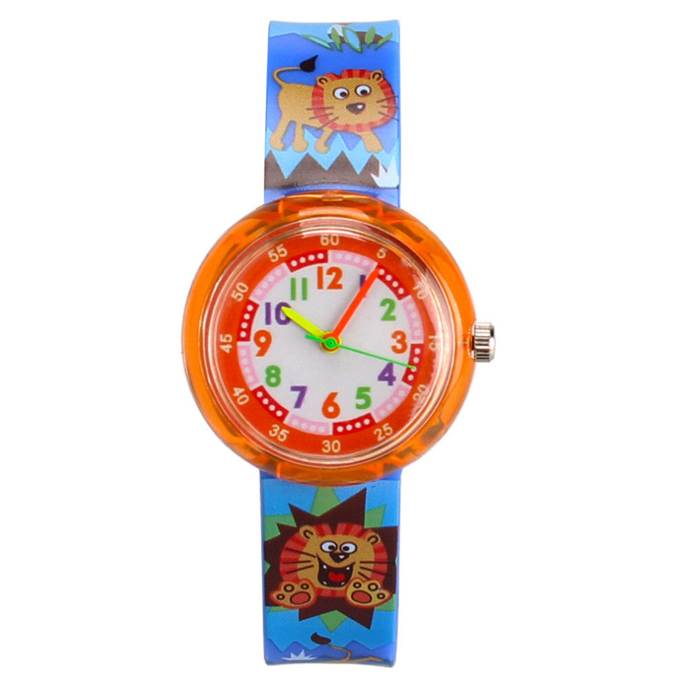 Sports Kids Watches For Girls Boys Gift Personality Clock Easy Read Children Silicone Flash Quartz Wristwatch Reloj Infantil