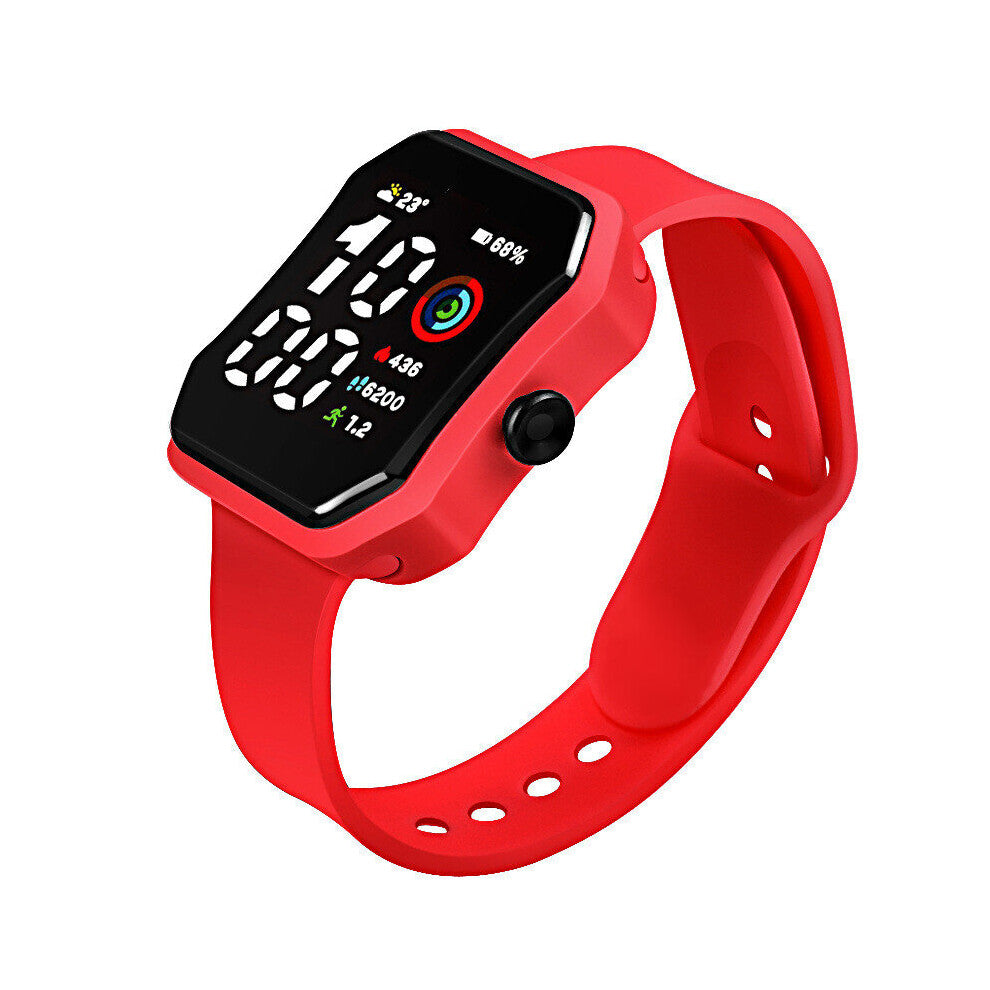 Digital Watch for Kids Waterproof Sports Electronic Wristwatch LED Children's Watch Clock Colorful relogio infantil