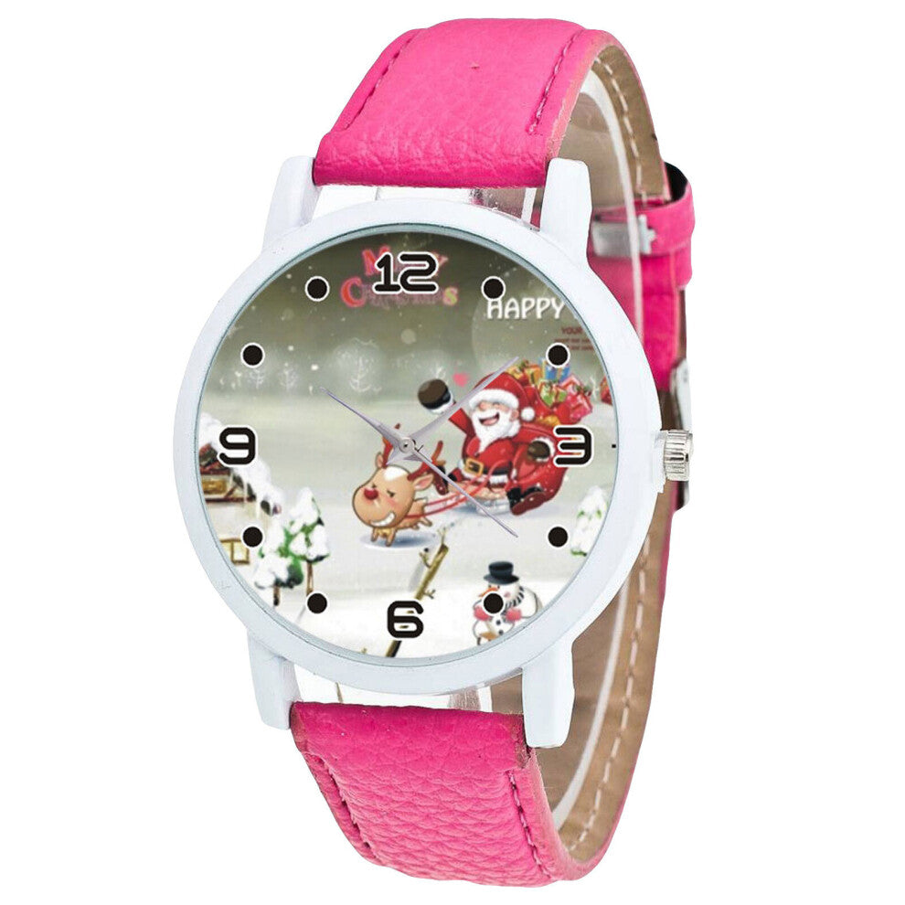 Watch For Kids Christmas Children Watches Silicone Strap Wrist Watch For Boys And GirlsReloj Infantil