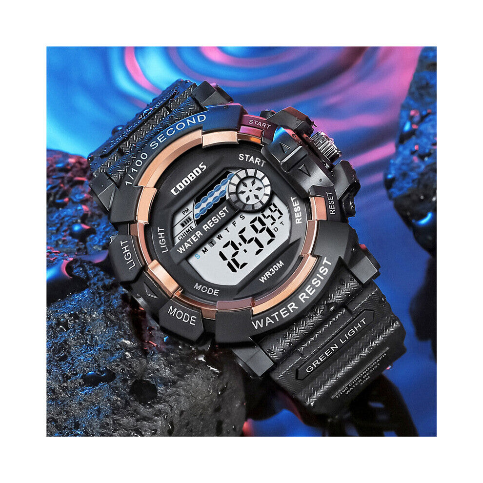 Luminous Waterproof Children's Watch Boys Led Digital Watches PU Strap Sport Kids Casual Electronic Gift Clock Relogio Infantil