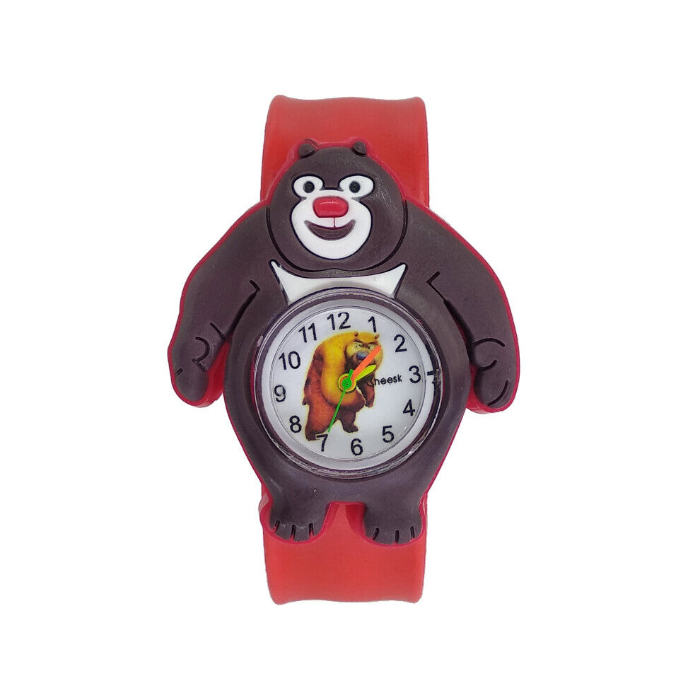 Good Bear Watch Children Kids Watches Rubber Quartz Child Wristwatch for Girls Boys students Clock Relogio Infantil