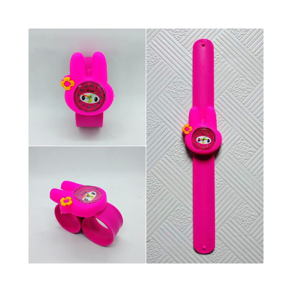 Baby Learning Time Toys Rabbit Watch Children Gift Kids Watches Girls Boys Clock Children Watch Child Quartz Electronic Watch