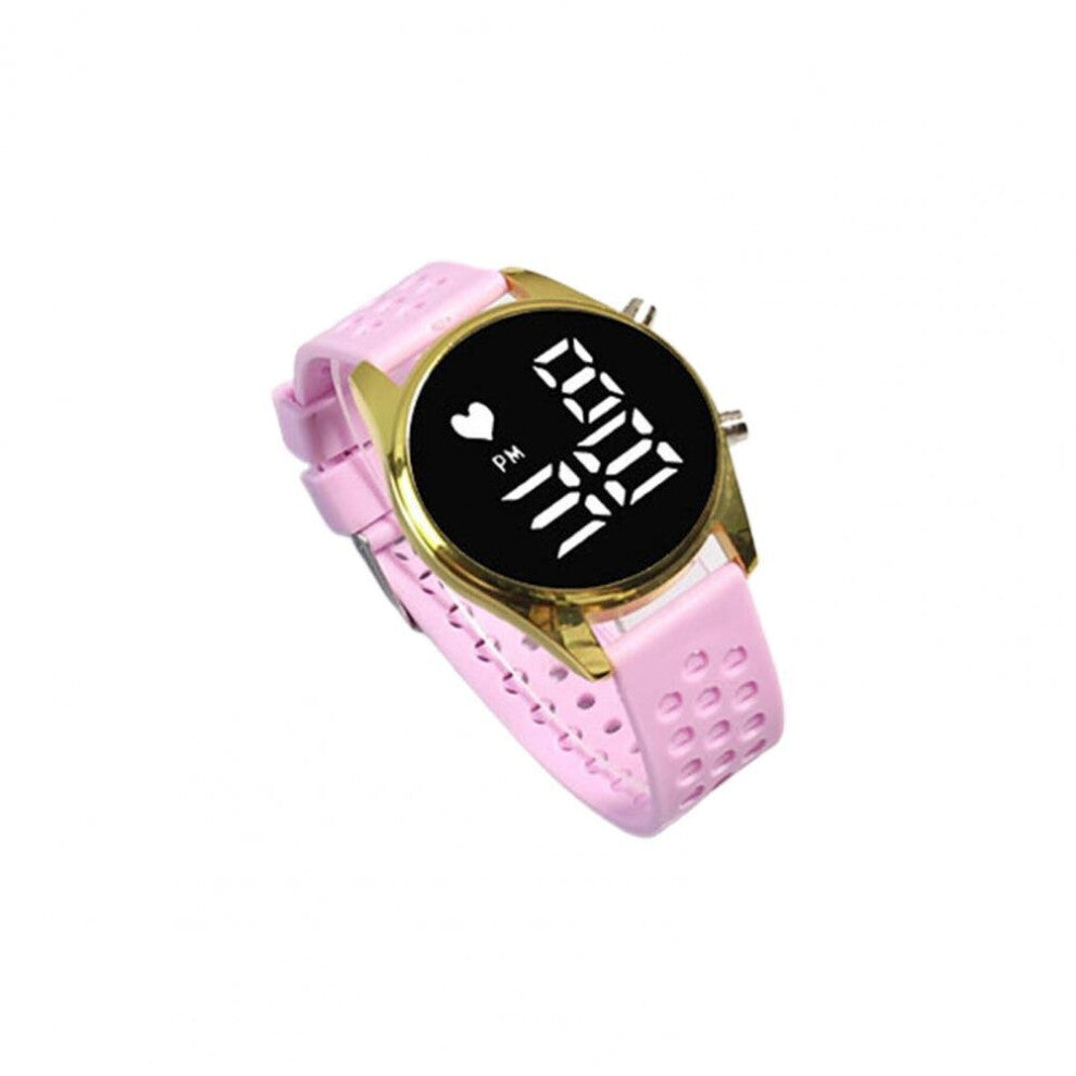 Digital Watch for Children Accessories LED Large Screen Casual Couple Student Round Electronic Watch Ladies Wristwatch
