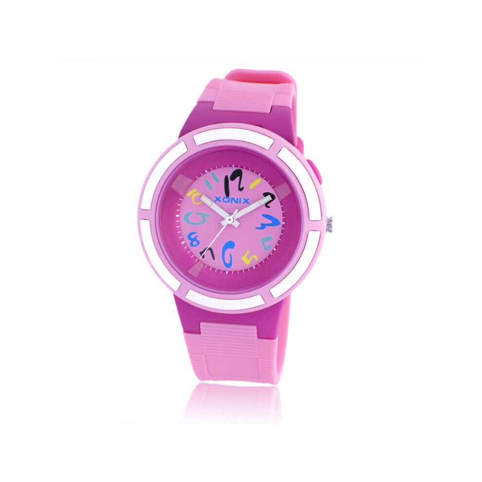 GOLDEN Femininos Women Watches Child Girl Sports Quartz Waterproof 100m Back Light Lady Casual Diving Swimming RH