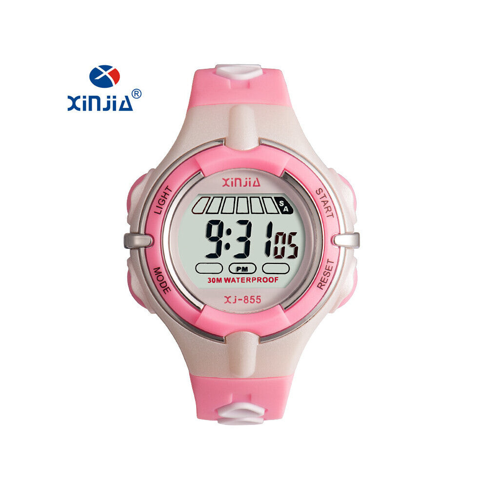 Digital Jelly Watches For 3bar Water Resistant Sport Swimming Diving Women Boy and Girl Wristwatch Dual