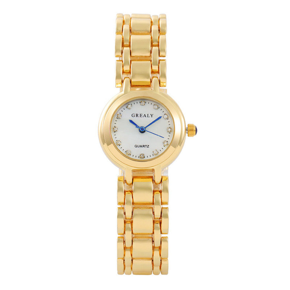 Women Watches Crystal With Waterproof Ladies Quartz Watch Stainless Steel Strap Madam Clock