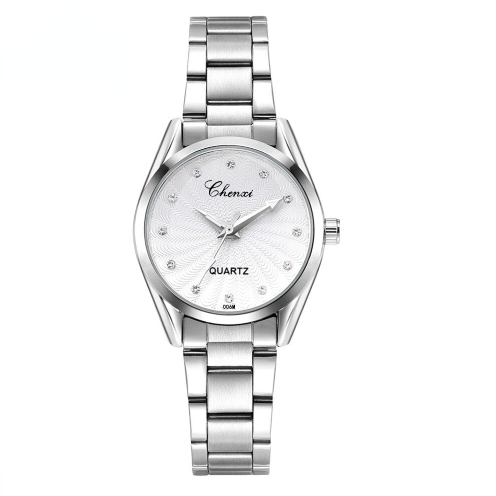 Ladies Dress Watches Small Face Pink Dial Waterproof Women Analog Quartz Watch with Stainless Steel Band Classic Clock