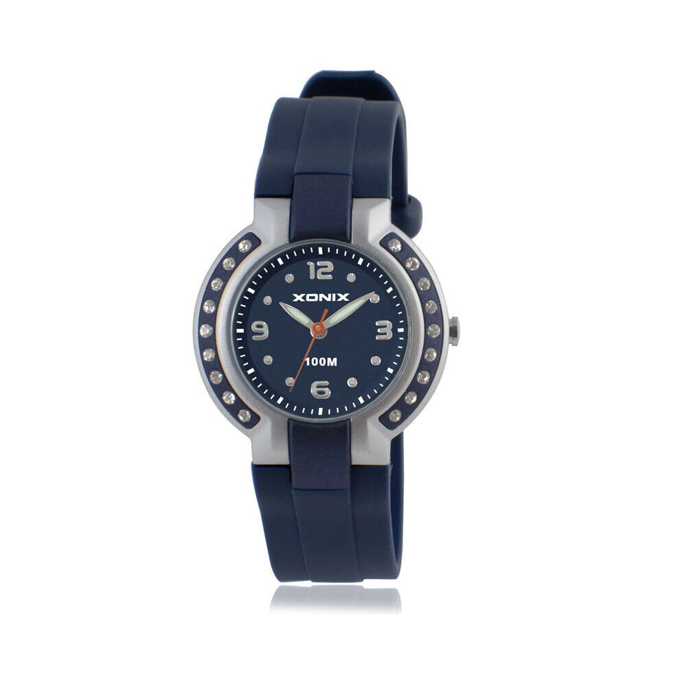 GOLDEN Ladies Waterproof 100m Boy Girl Student Kids Watch Children's Quartz Swimming Diving Electronic Watch RF